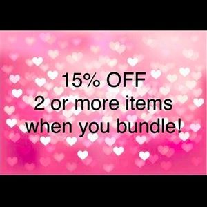 15% off 2 or more items